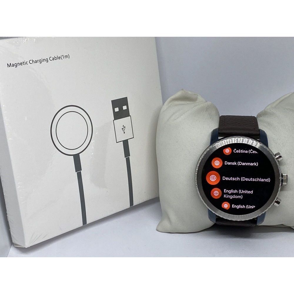 Fossil Gen 3 Authentic Genuine Smart Watch Custom Band FTW4004 DC723